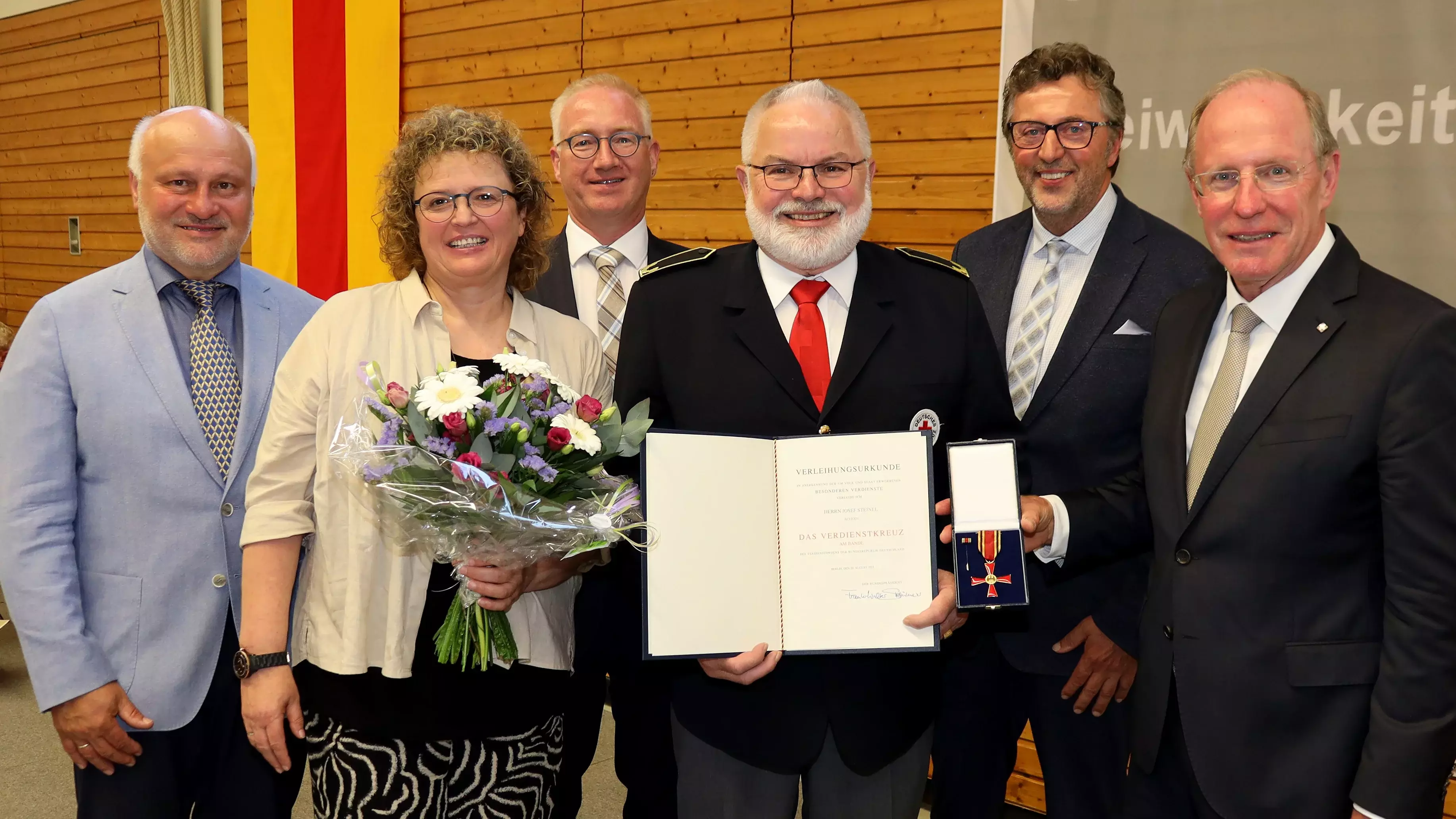Bundesverdienstkreuz an Josef Steinel