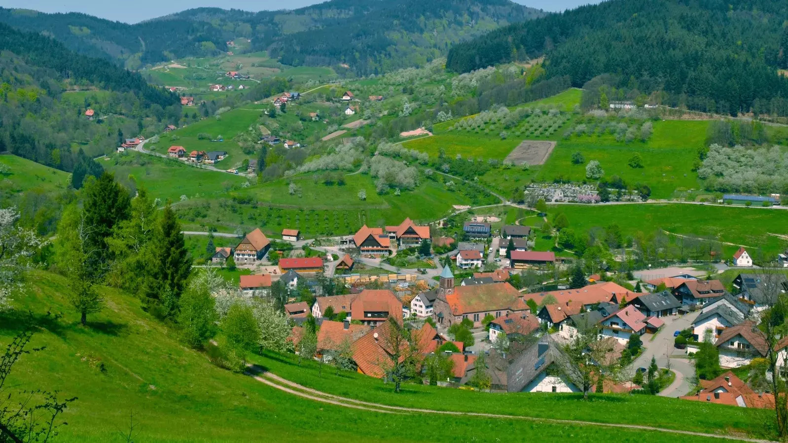 Landschaftsbild Seebach